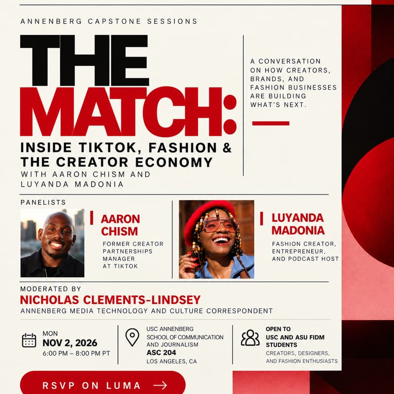 Cover Image for THE MATCH: Inside TikTok, Fashion & the Creator Economy with Aaron Chism and Luyanda Madonia