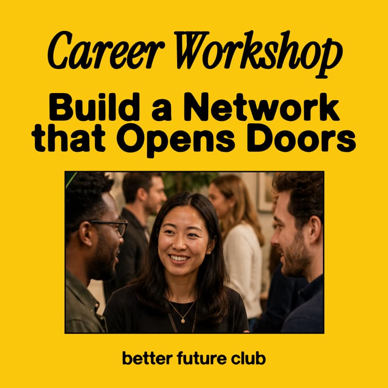 Cover Image for Career Workshop: Your Network as a Garden