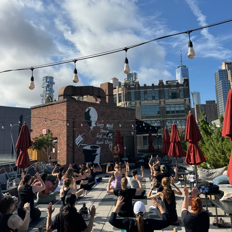 Cover Image for Rooftop Yoga 💖🧘‍♀️