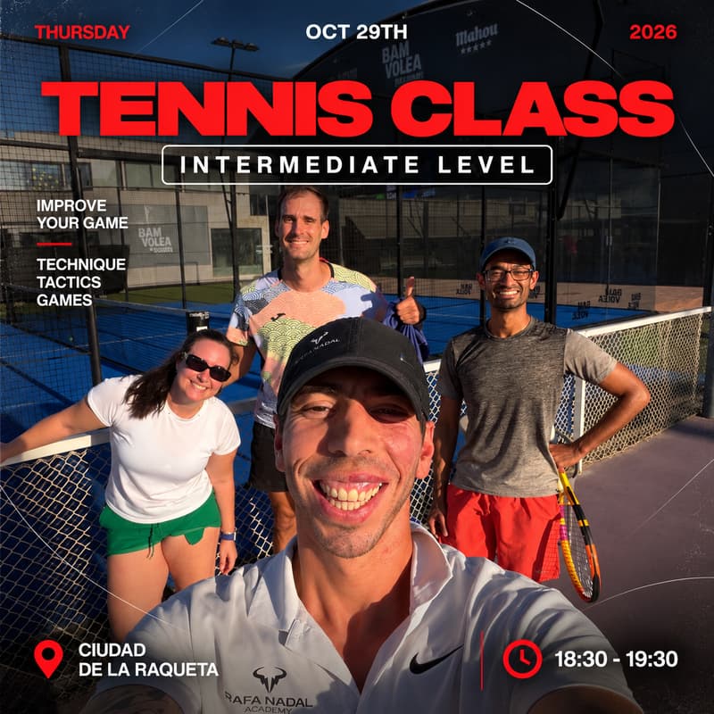 Cover Image for TENNIS LESSON INTERMEDIATE