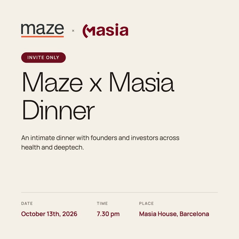 Cover Image for Dinner with Maze & Masia