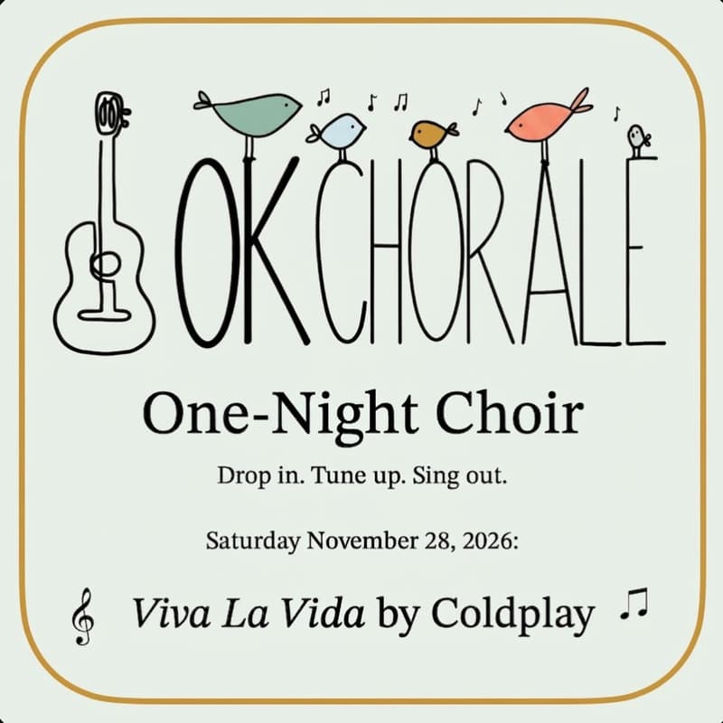 Cover Image for 1-Night Choir: Viva La Vida