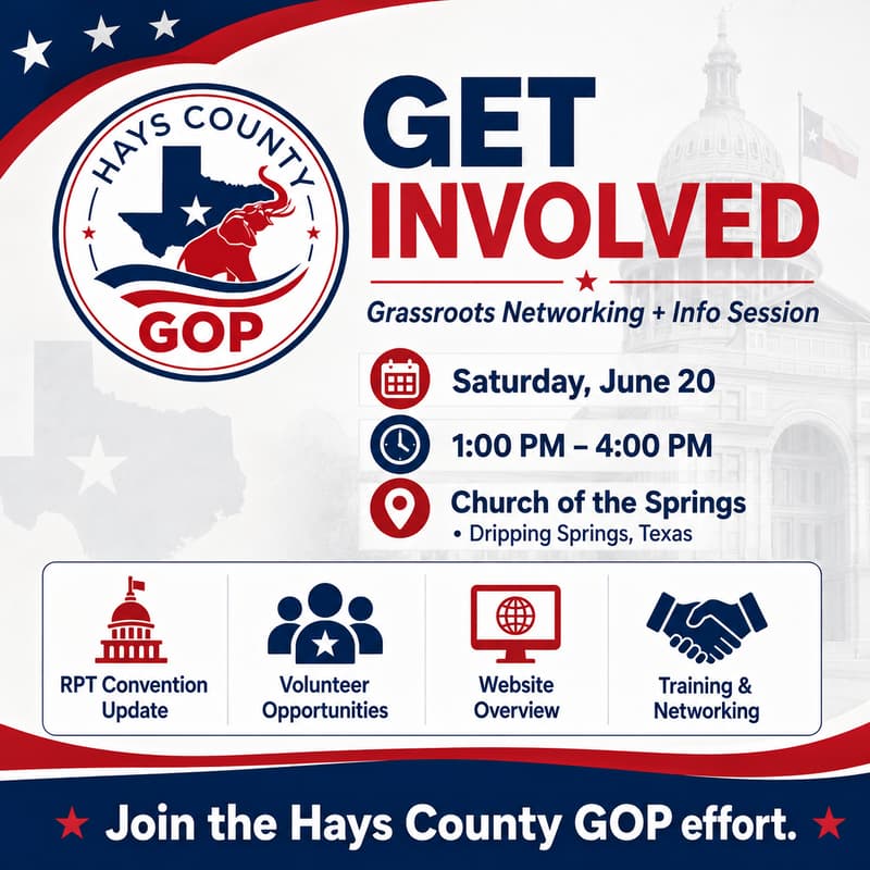 Cover Image for Get Involved*Grassroots Networking+Info Session (formerly Precinct Chair Onboarding)