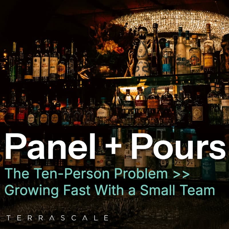 Cover Image for PANEL + POURS: The Ten-Person Problem > Growing Fast With a Small Team #CLETechWeek26