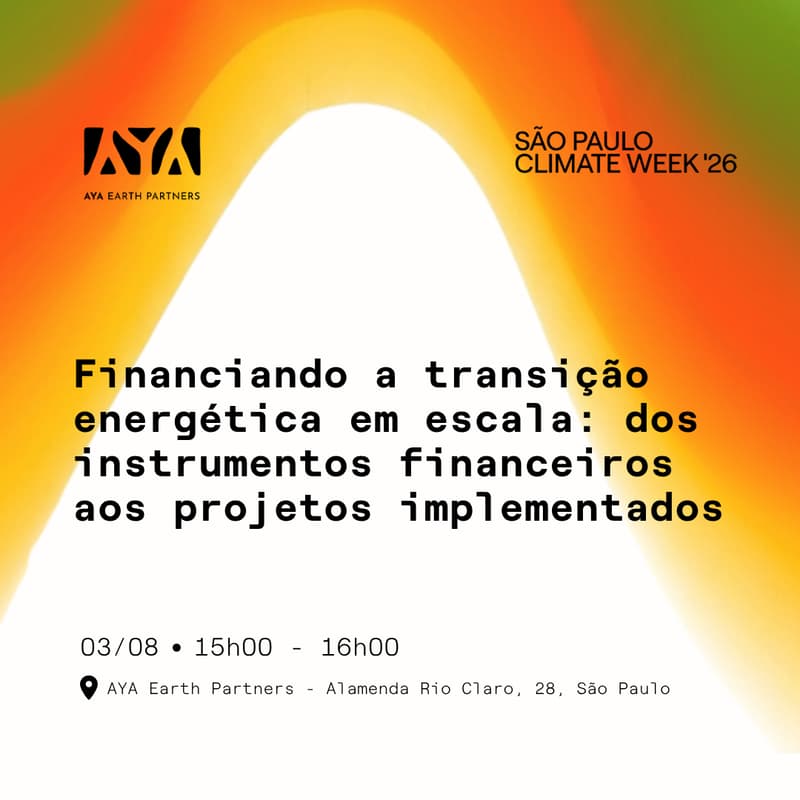 Cover Image for Financiando a transição energética em escala: dos instrumentos financeiros aos projetos implementados