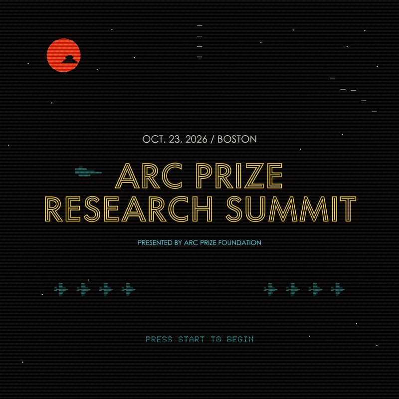Cover Image for ARC Prize Research Summit 2026