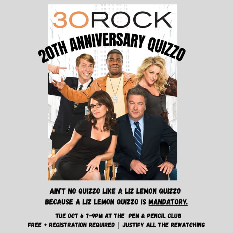 Cover Image for 30 Rock Quizzo