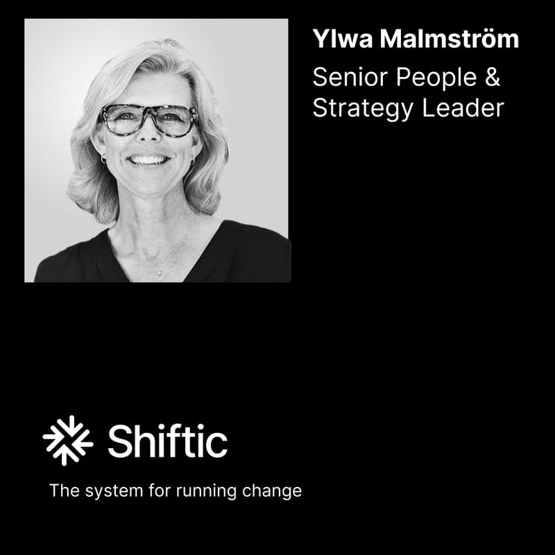 Cover Image for Webinar - From change dept to change capability - Ylwa Malmström