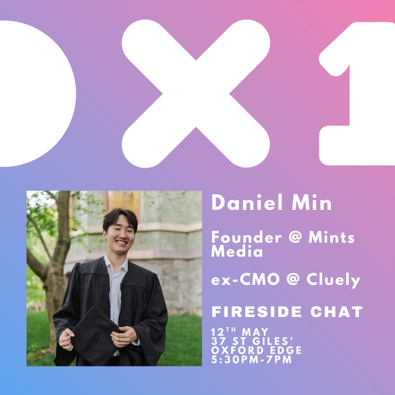 Cover Image for Fireside Chat w/ Daniel Min, ex-CMO @ Cluely