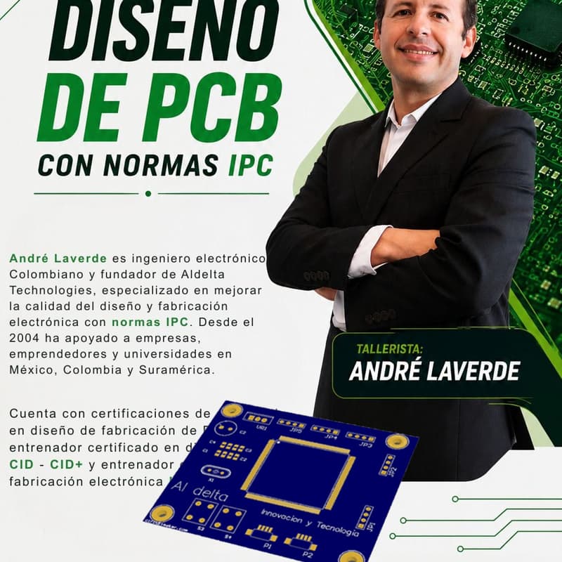 Cover Image for Taller diseño de PCB con normas IPC orientado a DFM