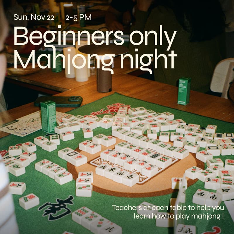 Cover Image for Beginners Only Mahjong