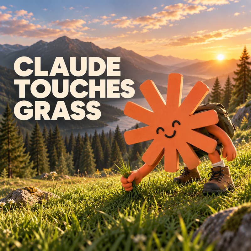 Cover Image for Claude Touches Grass - How to work remotely