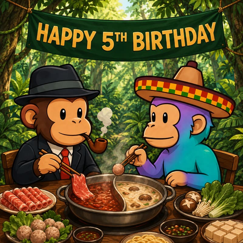 Cover Image for MonkeDAO 5th Birthday Celebration - SG Edition