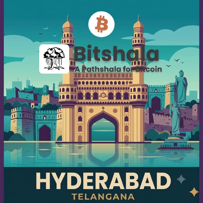 Cover Image for Bitshala Bitcoinversations: Hyderabad Edition ⚡️