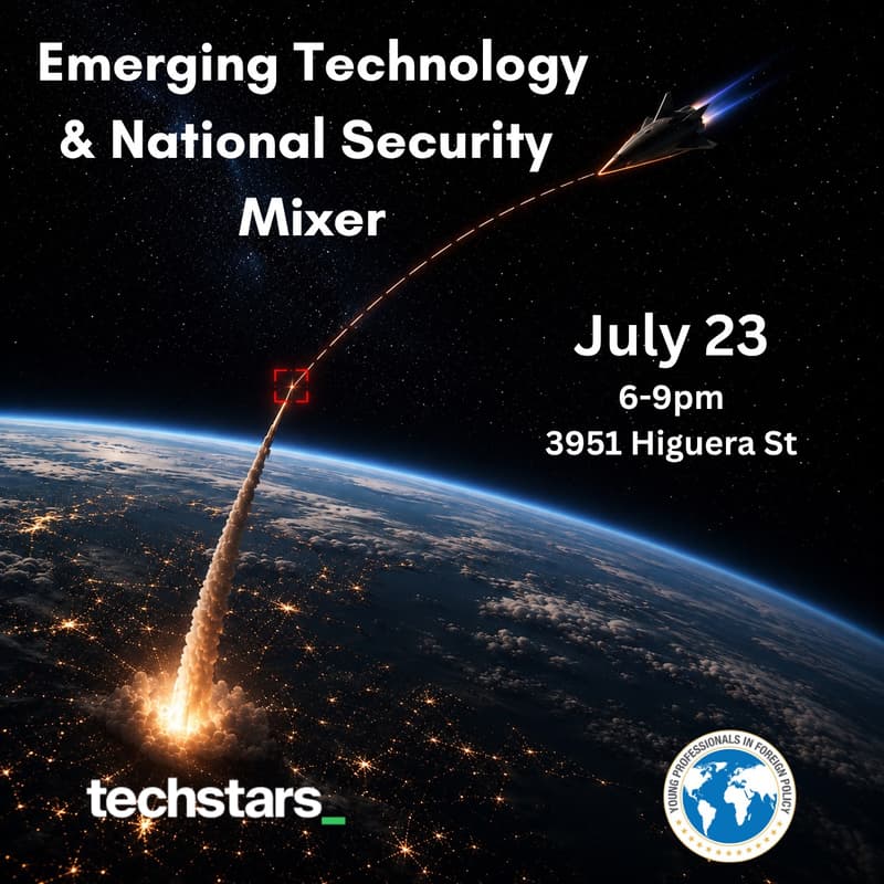 Cover Image for Techstars and YPFP Present: Bridging Emerging Technology and National Security Mixer