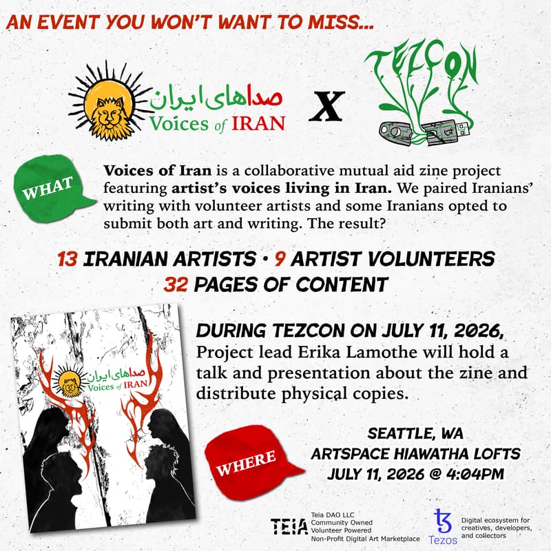 Cover Image for Voices of Iran at TezCon