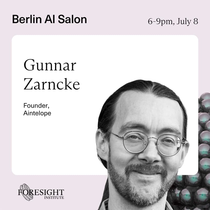 Cover Image for Foresight's AI Salon: Gunnar Zarncke | Finding Agency in Real-World Data