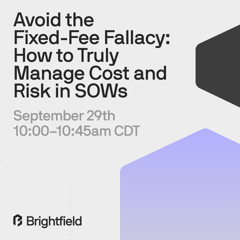 Cover Image for Avoid the Fixed-Fee Fallacy: How to Truly Manage Cost and Risk in SOWs