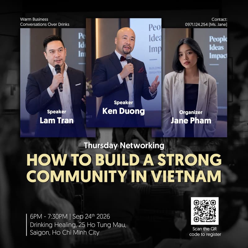 Cover Image for Thrive Thursday - How to build Comunity in Vietnam