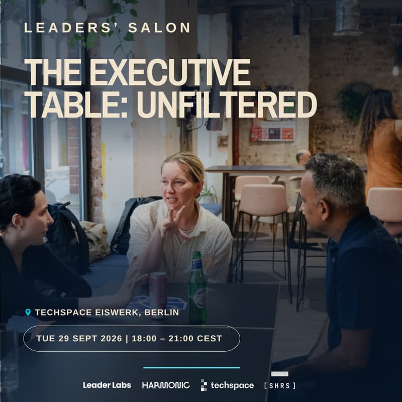 Cover Image for Leaders' Salon - The Executive Table: Unfiltered