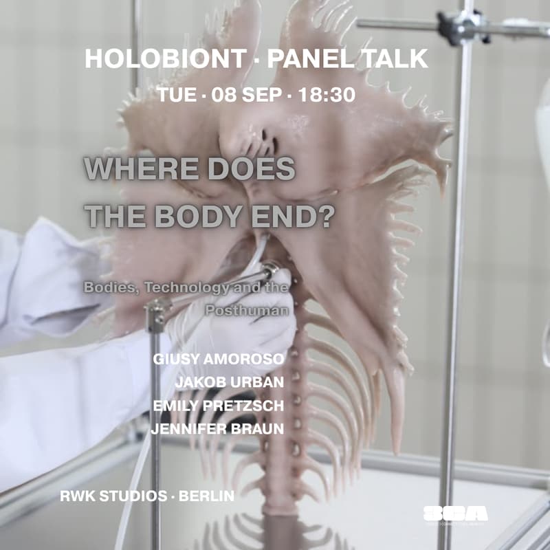 Cover Image for HOLOBIONT - PANEL TALK - WHERE DOES THE BODY END?