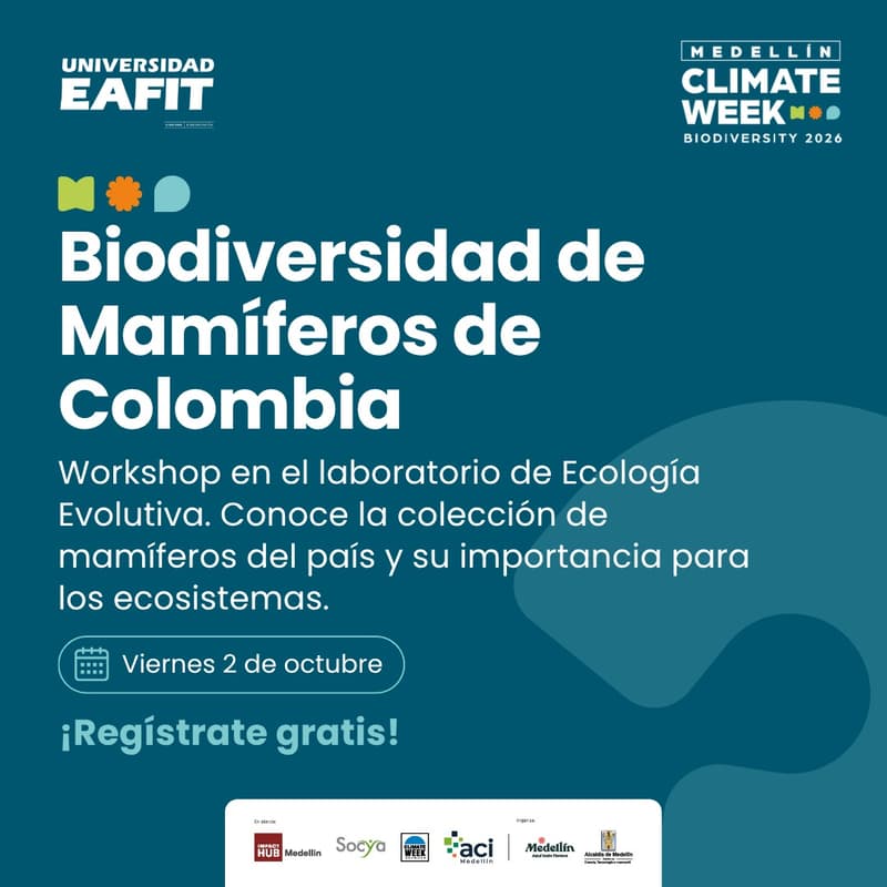 Cover Image for Workshop Biodiversidad de Mamíferos de Colombia