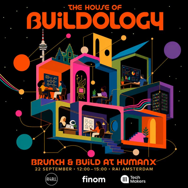 Cover Image for The House of Buildology: Brunch & Build at HumanX 🥂