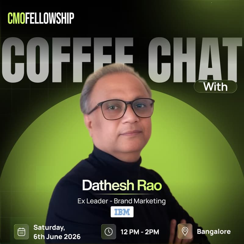 Cover Image for Coffee Chat with Dathesh Rao