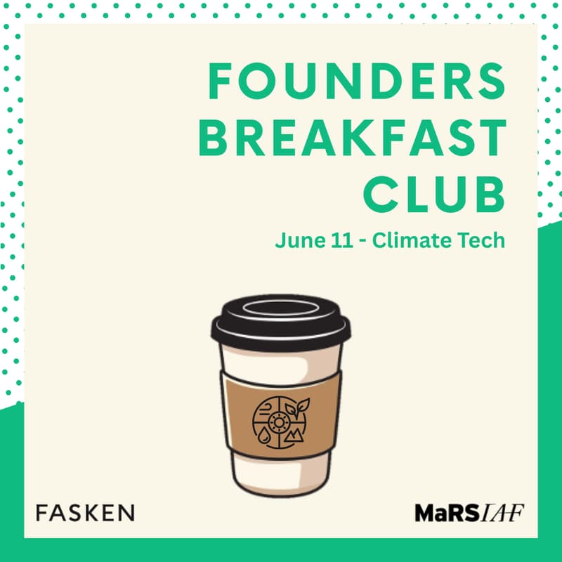 Cover Image for Founders Breakfast Series - Climate Tech Edition