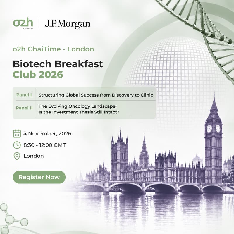 Cover Image for o2h ChaiTime London - Biotech Breakfast Club 2026