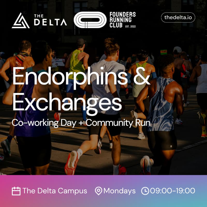 Cover Image for Endorphins & Exchanges – Co-work + Community Run