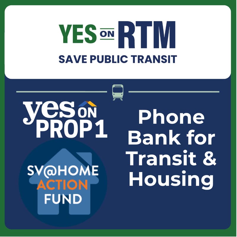 Cover Image for Phonebanking in San Jose with SV@Home for Transit and Housing