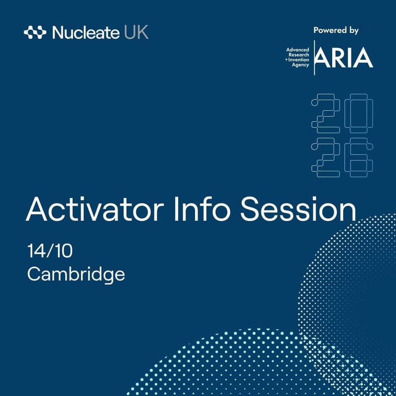 Cover Image for Nucleate UK Activator Info Session Cambridge