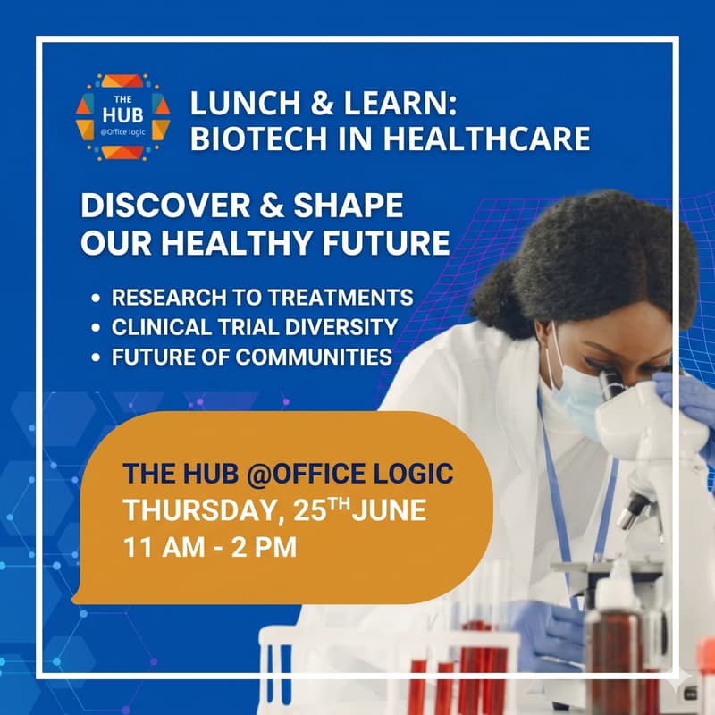 Cover Image for LUNCH & LEARN: Biotech, Health, and Wellness