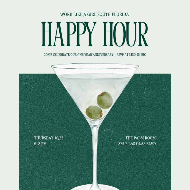 Cover Image for WLAG SoFlo | 1-Year Anniversary Happy Hour π₯