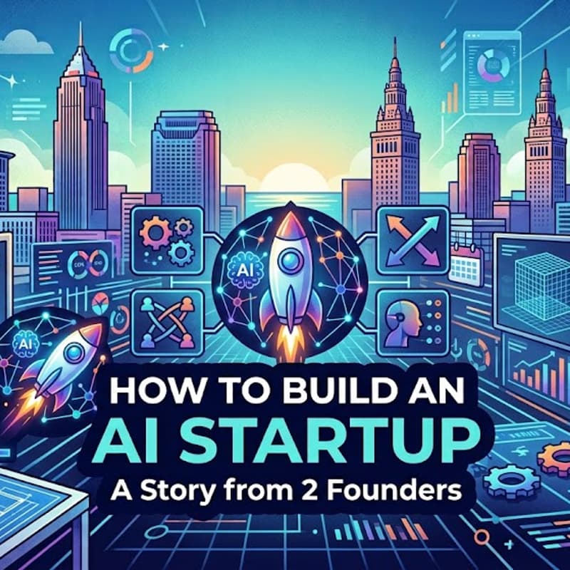 Cover Image for How to build an AI Startup - A Story from 2 Founders - #CLETechWeek26
