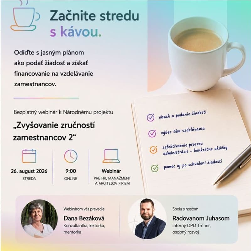 Cover Image for Národný projekt „Zvyšovanie zručností zamestnancov 2“
