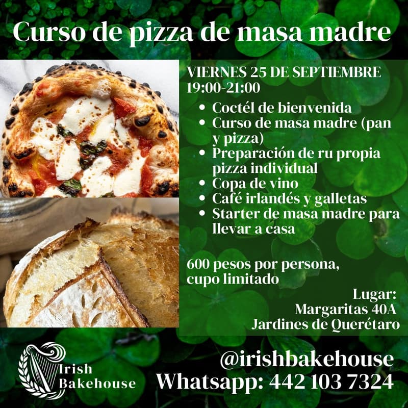 Cover Image for Curso de Pizza de Masa Madre