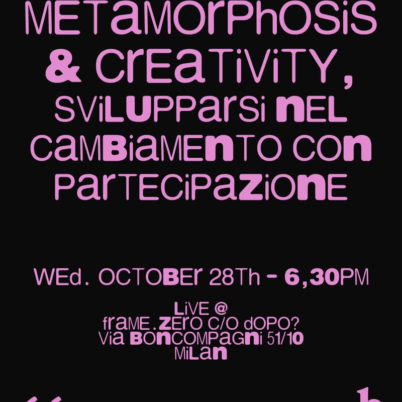 Cover Image for Metamorphosis & Creativity