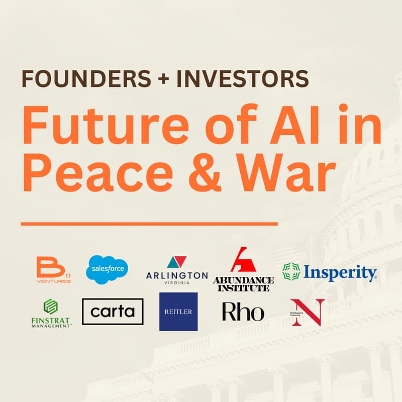 Cover Image for Future of AI in Peace & War (Demo Day)