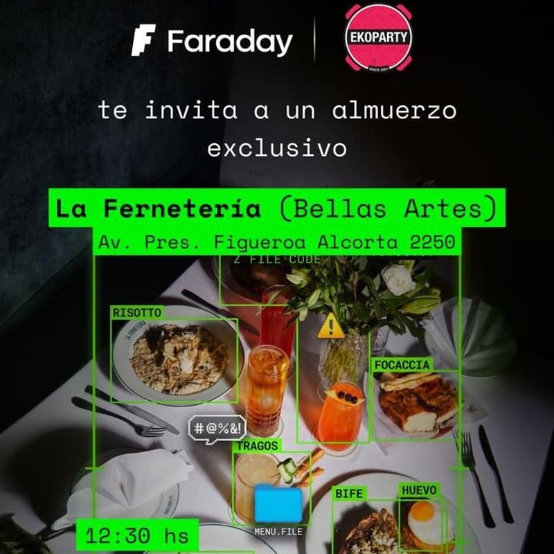 Cover Image for Almuerzo Exclusivo FARADAY