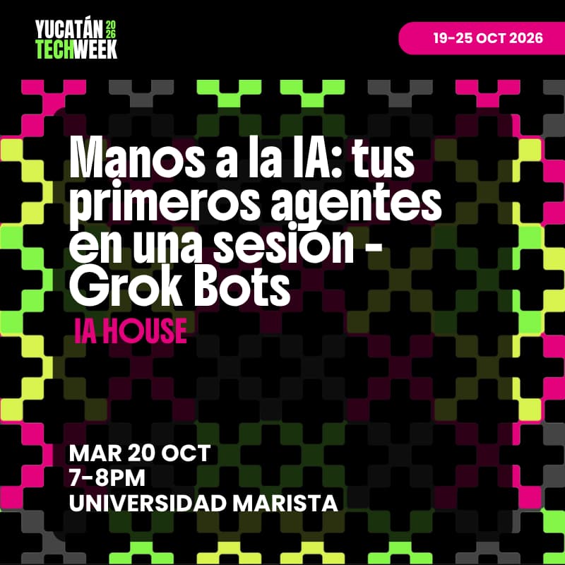 Cover Image for Manos a la IA: tus primeros agentes en una sesión - Grok Bots