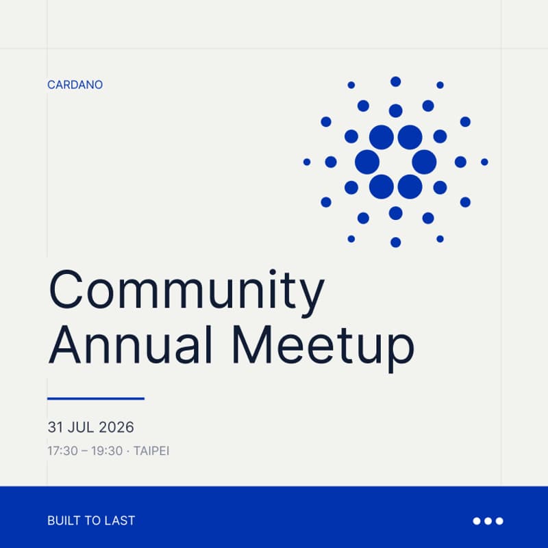 Cover Image for Cardano Annual Meetup - HK & TW