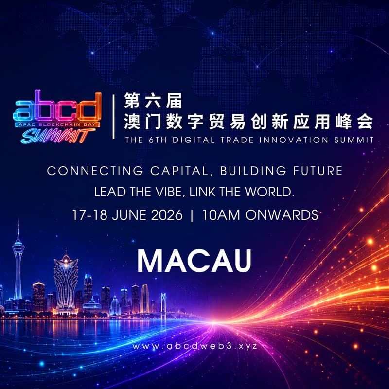 Cover Image for abcd : APAC Blockchain Day Summit 2026 @ MACAU