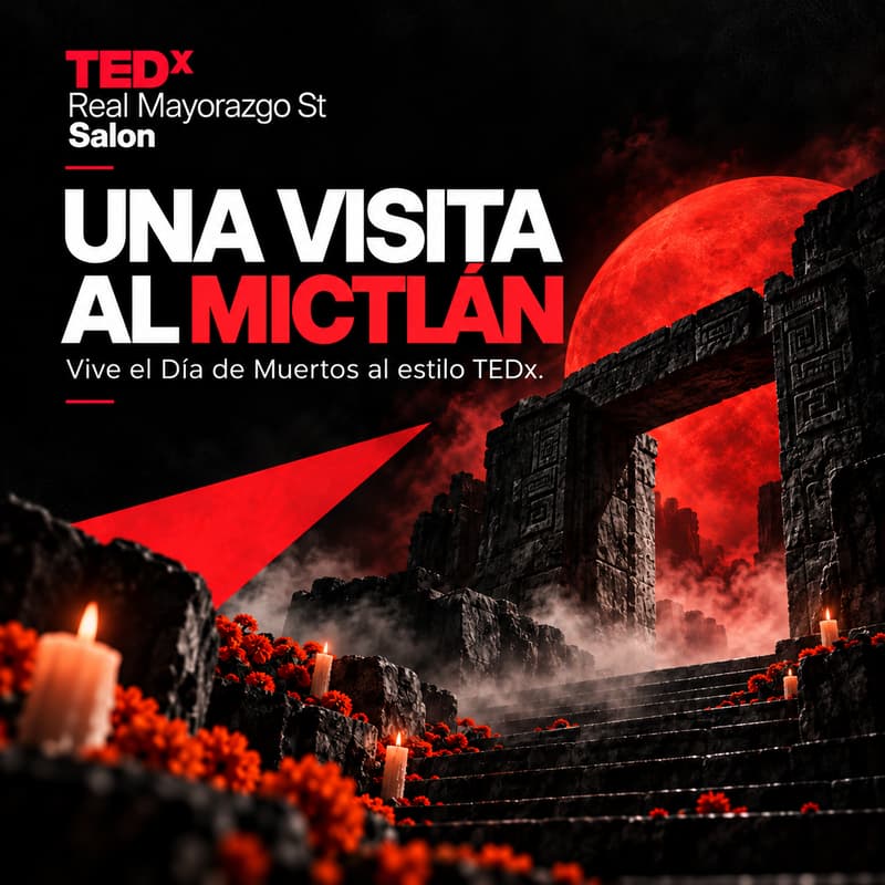 Cover Image for TEDxReal Mayorazgo St | Una visita al Mictlán