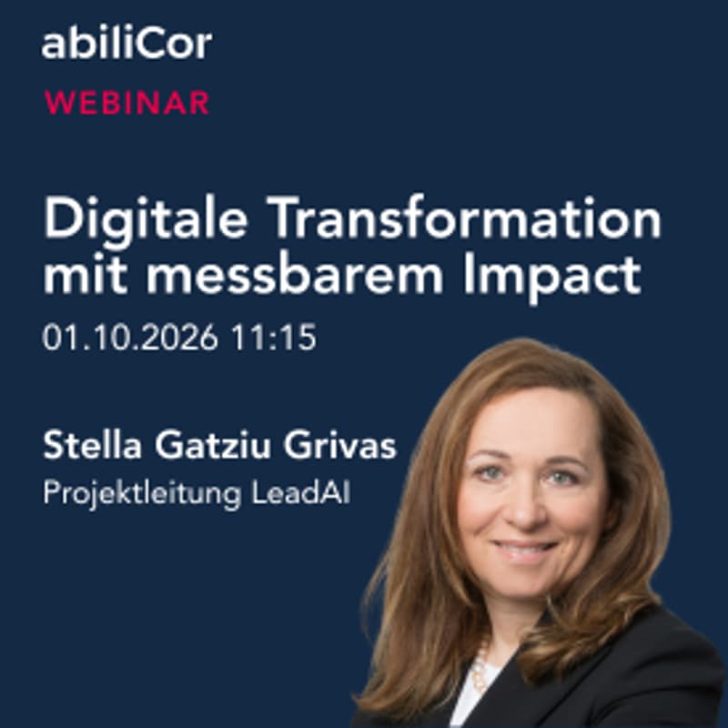 Cover Image for Webinar: Digitale Transformation mit messbarem Impact