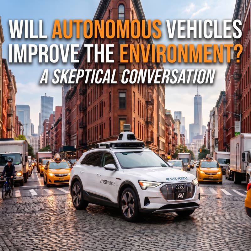 Cover Image for Climate Week NYC: Will Autonomous Vehicles Improve the Environment? A Skeptical Conversation