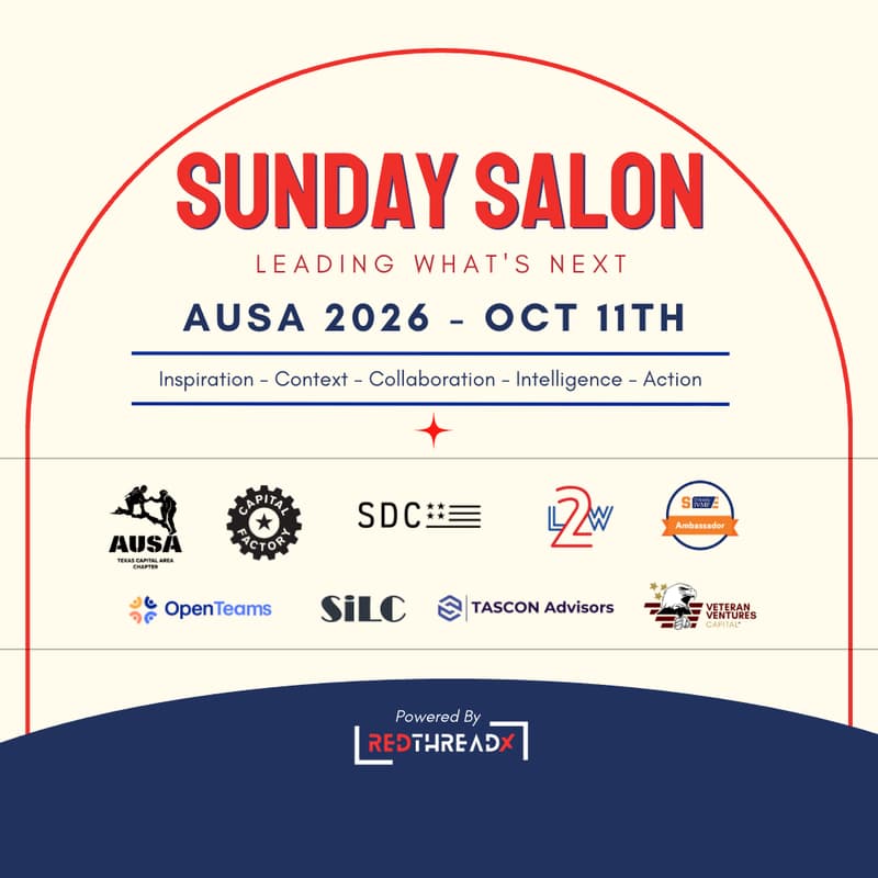 Cover Image for Sunday Salon @AUSA2026