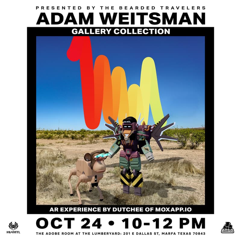 Cover Image for The Adam Weitsman Gallery Collection at "The Adobe Room" presented by The Bearded Travelers (Aventurine and Tony Herrera)