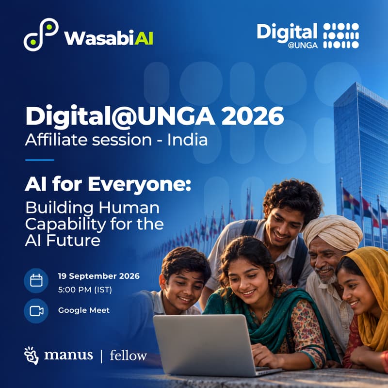 Cover Image for Digital@UNGA (AI for Everyone: Building Human Capability for the AI Future)